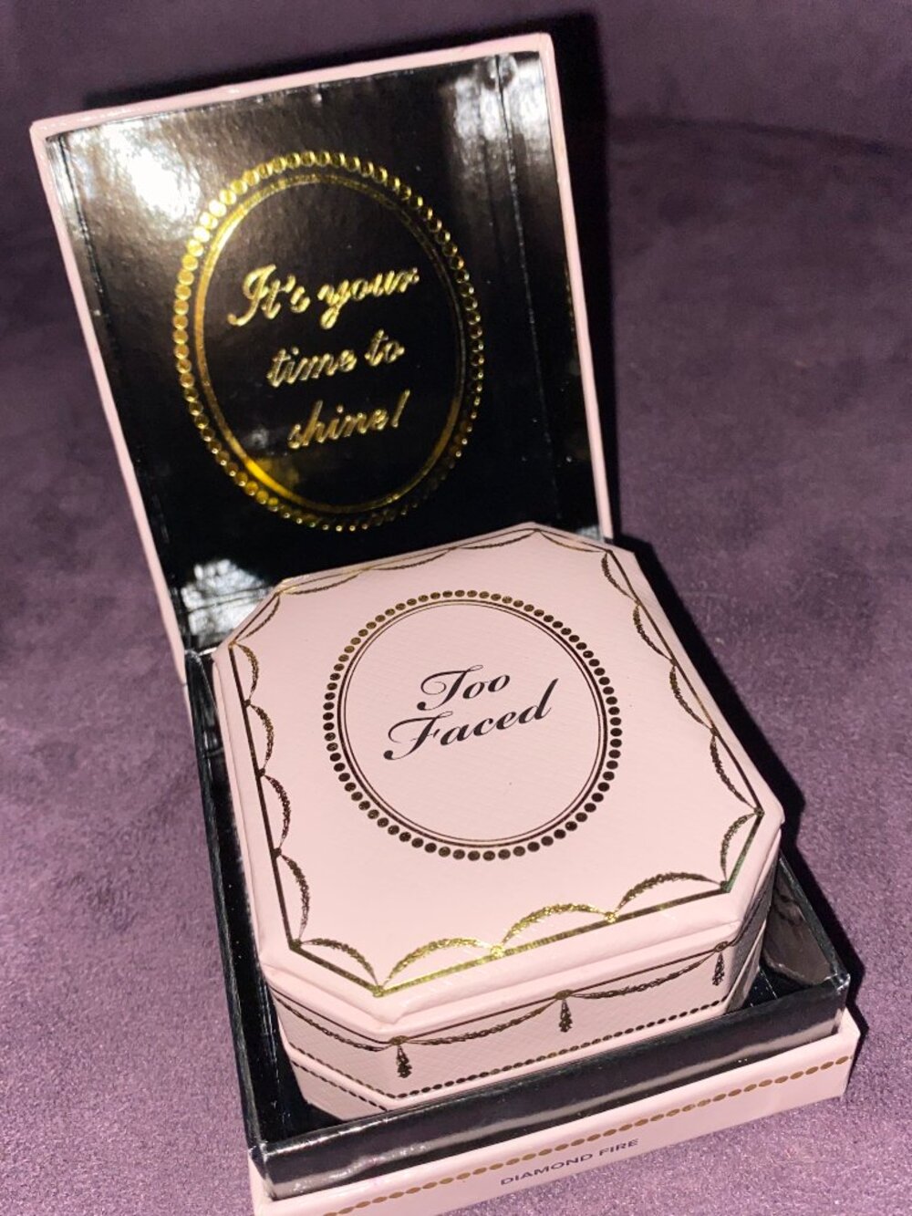Too Faced Diamond Light Powder Diamond Fire Highlighter New in Box